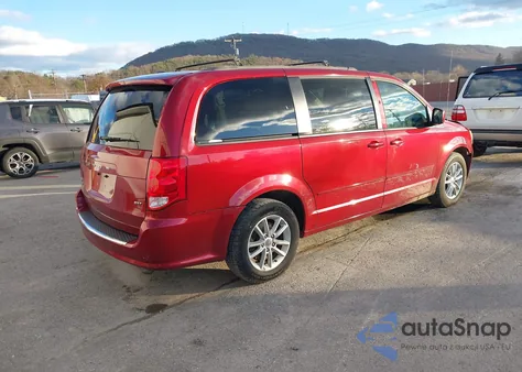 2014 Dodge Grand Caravan Sxt from USA, damaged, VIN 2C4RDGCG7ER422289